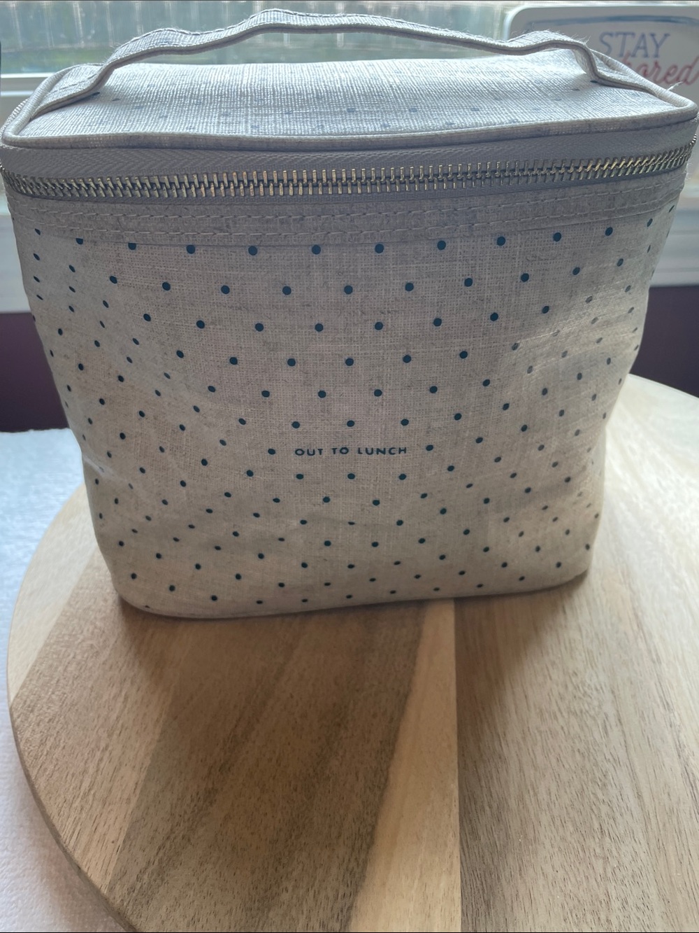 Out To Lunch Polka Dot Insulated Lunch Bag - Kate Spade